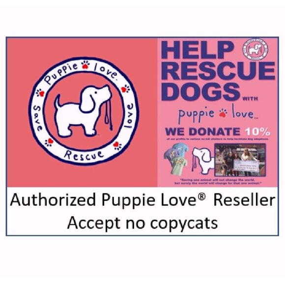 Puppie Love Sorry I’m Late I Saw a Dog Air Freshener (set of 2) NEW Fast Ship - Picture 4 of 4